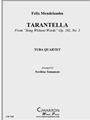 Tarantella, from Song Without Words, Opus 182, No 3