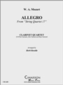 Allegro from String Quartet 17