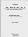 Andante cantabile from String Quartet No. 5, Op. 3