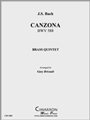 Canzona, BWV 588