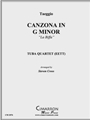 Canzona in g minor