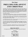 Preludes for Advent and Christmas