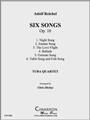 Six Songs, Op. 10