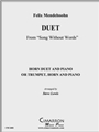 "Duet" From Songs Without Words