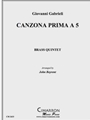 Canzona Prima a 5