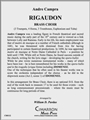Rigaudon (processional)