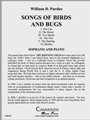 Six Songs of Birds and Bugs
