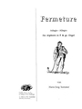Fermeture Op. 133