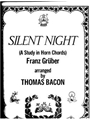 Silent Night (A Study in Horn Chords)
