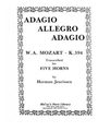 Adagio, Allegro and Adagio