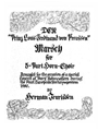 Der "Prinz Louis Ferdinand von Pruessen" Marsch