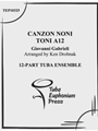 Canzon Noni Toni a 12