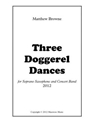 Three Doggerel Dances