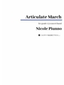 Articulate March (score only)