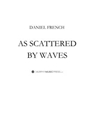 as scattered by waves score only