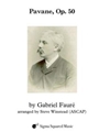 Pavane, Op. 50 for Flute Quartet/Choir
