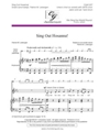 Sing Out Hosanna
