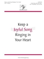 Keep A Joyful Song Ringing In Your Heart