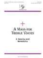 Sanctus And Benedictus  Fr Mass For Treb