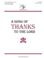 Song of Thanks to the Lord