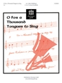 O For A Thousand Tongues To Sing