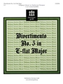 Divertimento #3 In E-flat Major