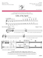 Gifts of the Spirit - Handbell Score
