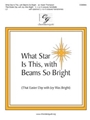 What Star Is This with Beams So Bright - That Easter Day with Joy Was Bright
