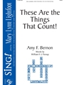 These Are the Things That Count