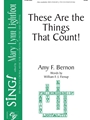 These Are the Things That Count