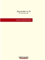 Aquarelle No. 3 for Alto Flute Solo