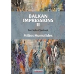 Balkan Impressions II for Clarinet Solo