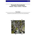 Concerto Concertante for Solo Clarinet, Bassoon and Clarinet Choir
