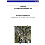 Alleluja from Exsultate, Jubilate, K. 165 for Clarinet Choir