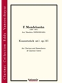 Konzertstück nr. 1 for Clarinet Choir