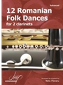 12 Romanian Folk Dances for Two Clarinets