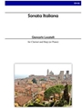 Sonata Italiana for Clarinet and Harp