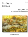 Trio for flute clarinet and bassoon Opus 67