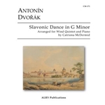 Slavonic Dance No. 8 in G minor for Wind Quintet and Piano