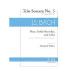 Trio Sonata No. 5 in C Major, BWV 529 for Two Flutes and Cello