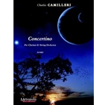 Concertino for Clarinet and String Orchestra (Score and Parts 6/6/4/3/2)