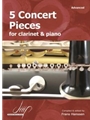 5 Concert Pieces for Clarinet and Piano