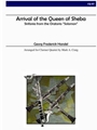 Arrival of the Queen of Sheba (Clarinet Quartet)
