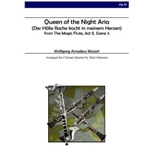 Queen of the Night Aria for Clarinet Quartet