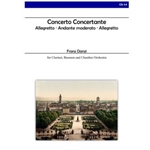 Concerto Concertante for Solo Clarinet, Bassoon and Chamber Orchestra