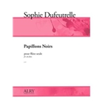 Papillons Noirs for Flute Solo