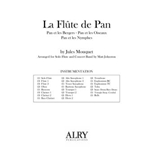 La Flute de Pan for Solo Flute and Concert Band (Full Score ONLY)
