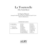 La Tourterelle for Solo Piccolo and Concert Band (Full Score ONLY)