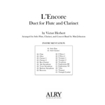 L'Encore for Flute, Clarinet and Concert Band (Full Score ONLY)