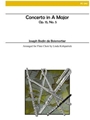Concerto in A Minor for Flute Choir